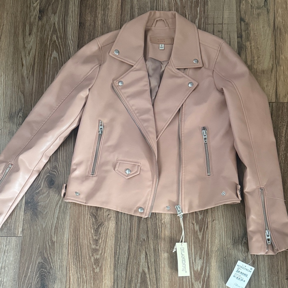 BLANKNYC Women's Blush Leather Jacket